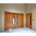 UL WHI intertek listed fire rated laminated veneer finish lacquer painting wood door for hotel